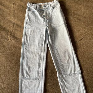 PATCHFRONT HANDY PANTS in PALE BLUE JAPAN